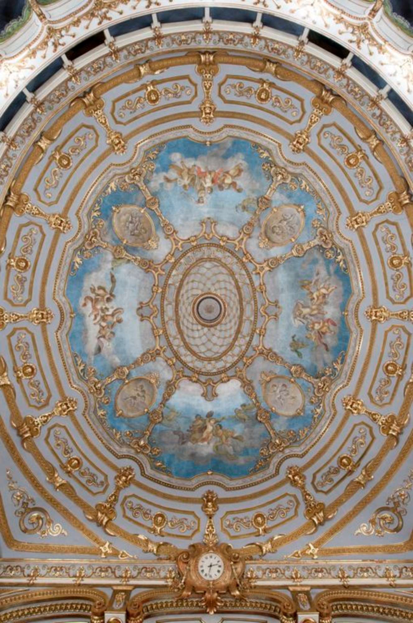 Piacenza, Teatro Municipale, il velario (foto Andrea Scardova, IBC) 2016